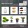 Flaschengarten Milky – DIY-Set Ø 21 cm × H 30 cm