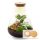 Flaschengarten - Sam Calathea mit Lampe - ↕ 30 cm - No tools
